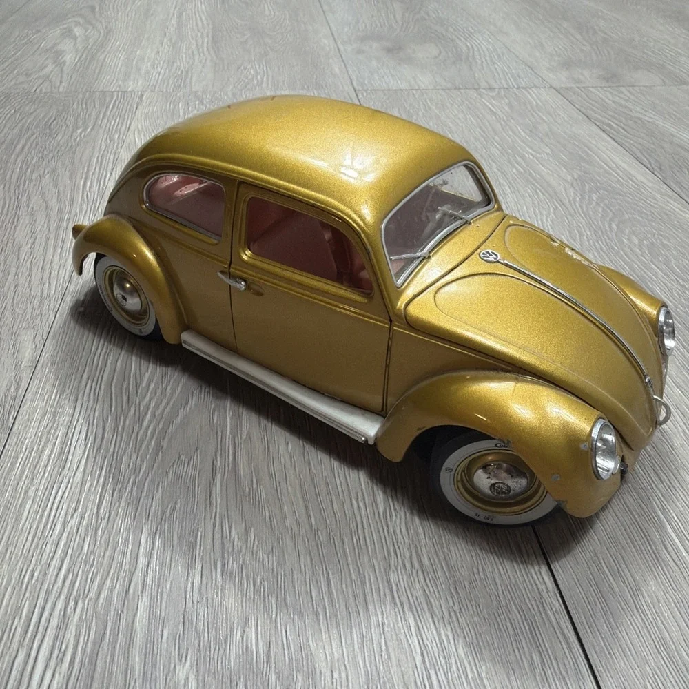 Rare!! 1955 VW Bug Diecast Car Model‎ Special Edition Made In Italy BURAGO